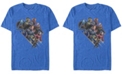 Fifth Sun Marvel Men's Avengers Endgame Hero Angle, Short Sleeve T-shirt